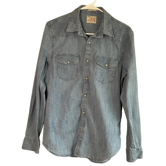 Lucky Brand Other - Lucky Mens Shirt Denim Button Up Classic Fit Long Sleeve • Used • Small